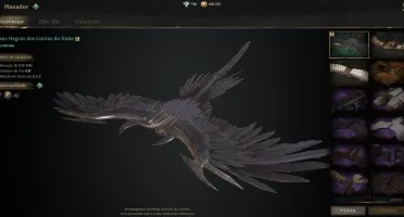 Conta Night Crows lvl 43, 63k - (arqueiro-skin-arma-epica)