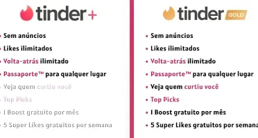 TINDER GOLD OURO | 1 MÊS 30 DIAS MENSAL - VIP