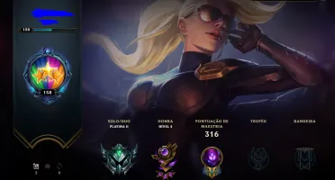 Vendo Conta Platina 2 - LoL