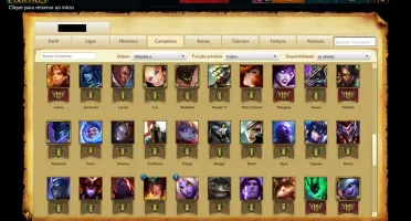 Conta de League of Legends 71 champs - 15 skins Prata V