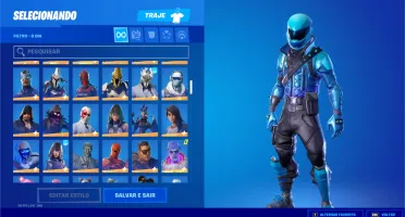 Conta fortnite 8 dlc's  e + 380 skins