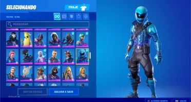 Conta fortnite 8 dlc's  e + 380 skins
