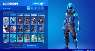 Conta fortnite 8 dlc's  e + 380 skins