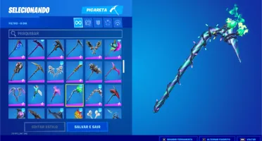 Conta fortnite 8 dlc's  e + 380 skins