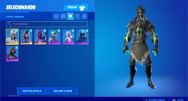 Conta fortnite 8 dlc's  e + 380 skins