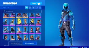 Conta fortnite 8 dlc's  e + 380 skins