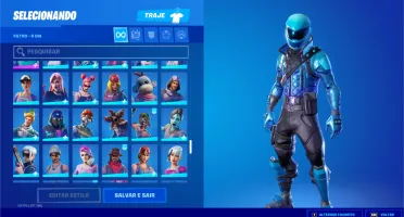 Conta fortnite 8 dlc's  e + 380 skins