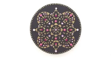 Mandala Indiana Preta