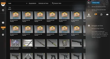 Contas Operação Correnteza Diamantada e Steam Desbloqueada