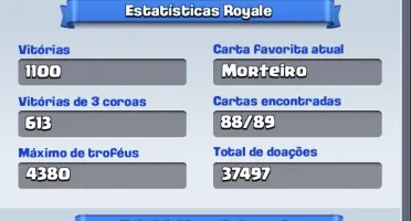 Conta clash royale
