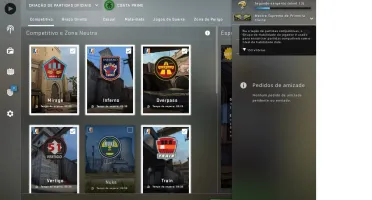 CONTA STEAM 4 ANOS (PRIME) CS GO PATENTE SUPREMO