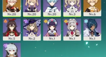 Conta AR 11 Kazuha + 20 gemas