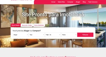 Script Site Pronto para corretores e imobiliária