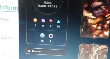 Conta do LOL