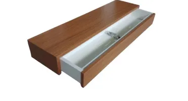 Aparador Suspenso com Gaveta 80x20x10cm