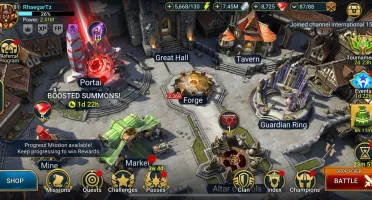 Conta Raid Insana Mid Game Cla Boss Ultra