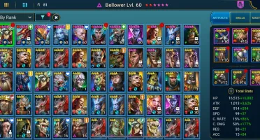 Conta Raid Insana Mid Game Cla Boss Ultra
