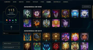 Conta LOL Platina 4