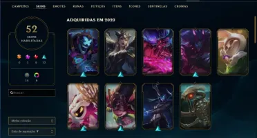 Conta LOL Platina 4