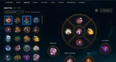 Conta LOL Platina 4