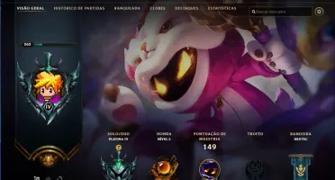 Conta LOL Platina 4