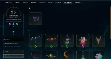 Conta LOL Platina 4