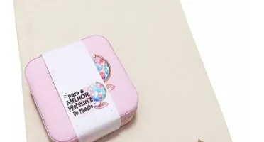 Kit Ecobag e Porta-Joias Personalizado para Professora