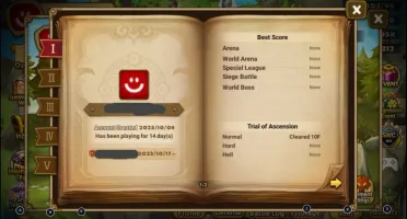 Conta starter com Shan + Pergaminho Transcende (com benção)