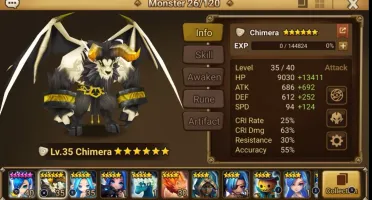 Conta starter com Shan + Pergaminho Transcende (com benção)