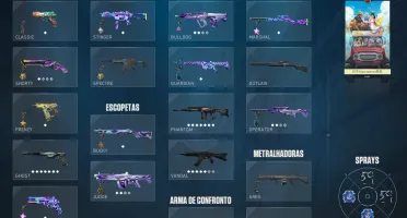 conta valorant . com 13 skins de loja e um passe 