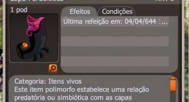 Chapeu e Capa Parabiótico Spiritia nv 20 - Pronta Entrega