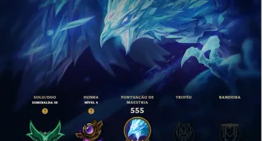 Conta De Lol Esmeralda 3 - Todos Os Campeões E 39 Skins