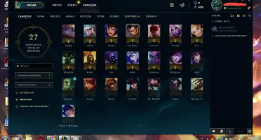 Conta lol prata 4