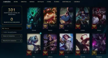 Vende-se Conta no League Of Legends, LOL
