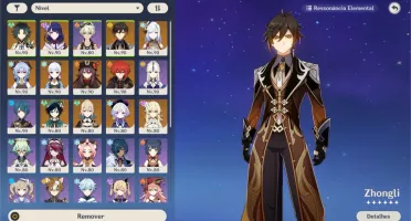 ar57 zhong c2, hutao + homa, ayaka + cortadora, ganyu, shenh