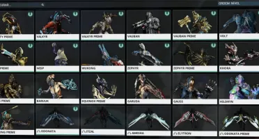 Conta Warframe Maestria 22