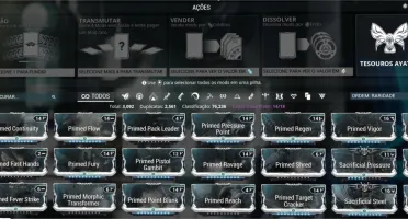 Conta Warframe Maestria 22