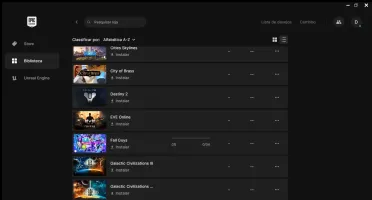 Conta Epic Games