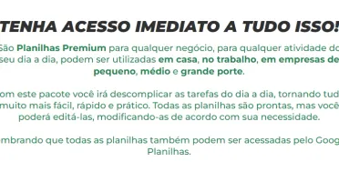 Pack De Planilhas Pro