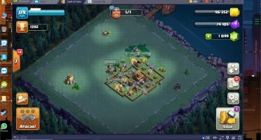 Conta de Clash of clans cv10 quase full