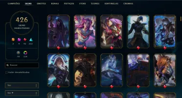 Conta Rara 427 Skins Urgente