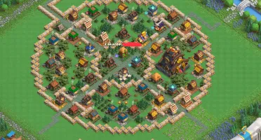 Clã nv18 cap10 clash of clans