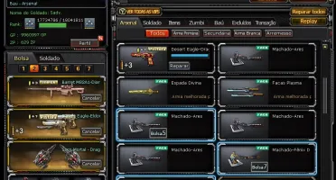 Conta de CrossFire BR 3 Star com 22 VIPS e 60 MNS