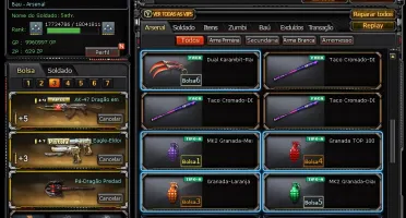 Conta de CrossFire BR 3 Star com 22 VIPS e 60 MNS