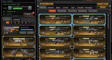 Conta de CrossFire BR 3 Star com 22 VIPS e 60 MNS