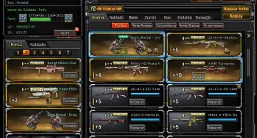 Conta de CrossFire BR 3 Star com 22 VIPS e 60 MNS