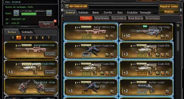 Conta de CrossFire BR 3 Star com 22 VIPS e 60 MNS