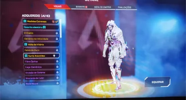 Conta Apex legends com KUNAI da Whaith