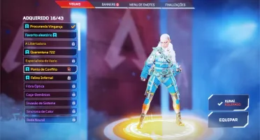 Conta Apex legends com KUNAI da Whaith