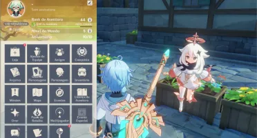 Conta Yoimiya + Mona + 2 armas 5* AR 44